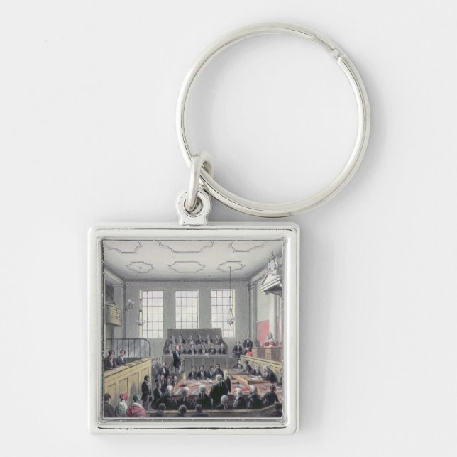 The Old Bailey, London Key Ring (Front)