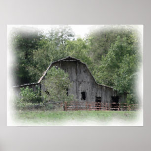 The Old Barn Print