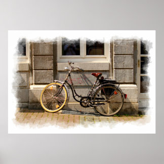 The Old Bicycle 1 Print