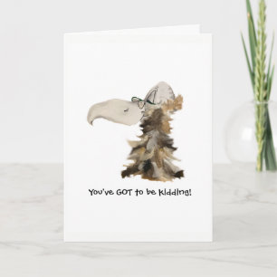 The OLD BIRD's Birthday Card