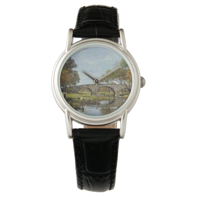 The Old Bridge (by Theodore Robinson) Watch (Front)