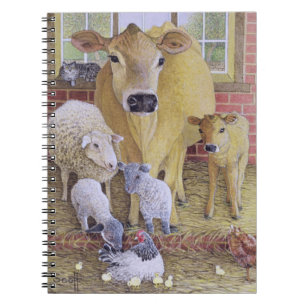 The Old Days Spiral Notebook