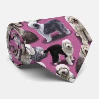 The Old English Sheepdog OES Tie