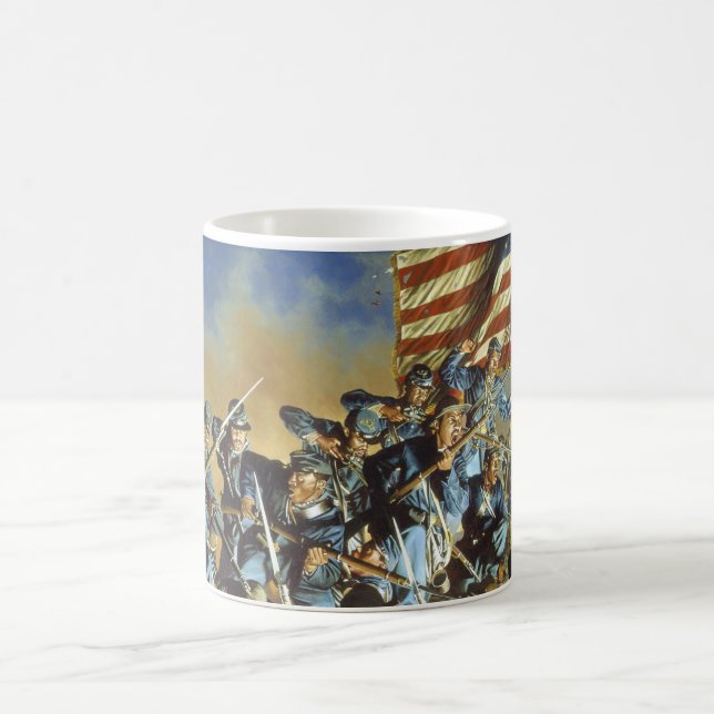 The Old Flag Never Touched the Ground Coffee Mug (Center)