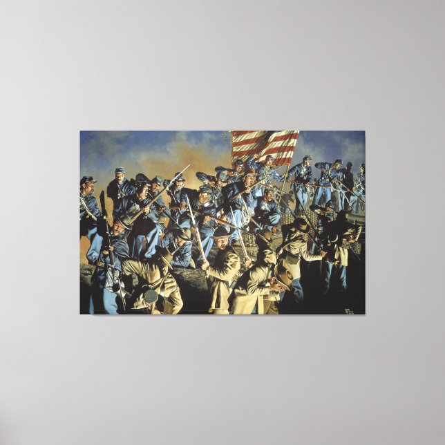 The Old Flag Never Touched the Ground Print (Front)