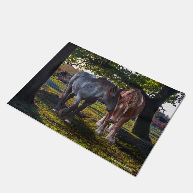 "The Old Friends" Doormat (Angled)
