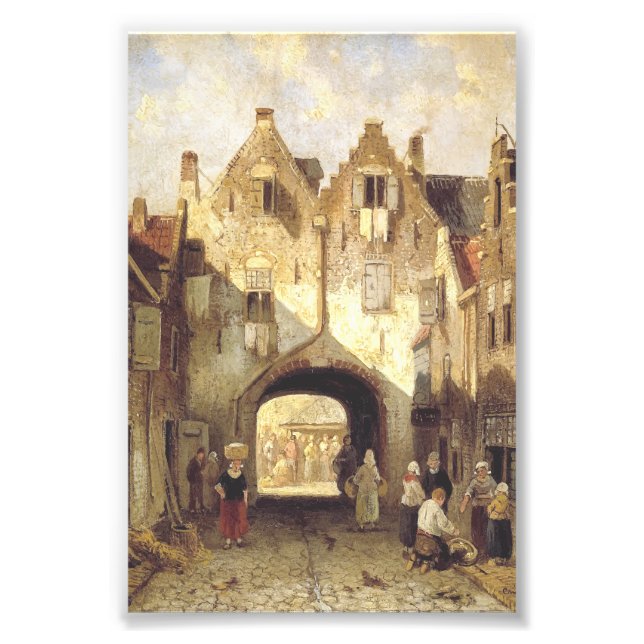 The Old Gate by Charles Leickert  Photo Print (Front)