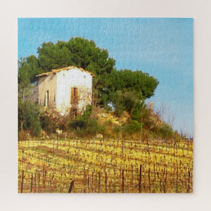 The Old Grape Barn Margon France Jigsaw Puzzle