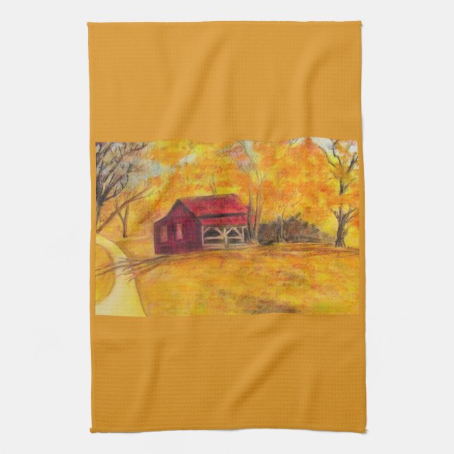 The Old Homeplace Kitchen Towel (Vertical)