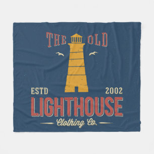 The Old Lighthouse Clothing Co. Fleece Blanket
