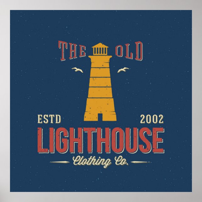 The Old Lighthouse Clothing Co. Poster (Front)