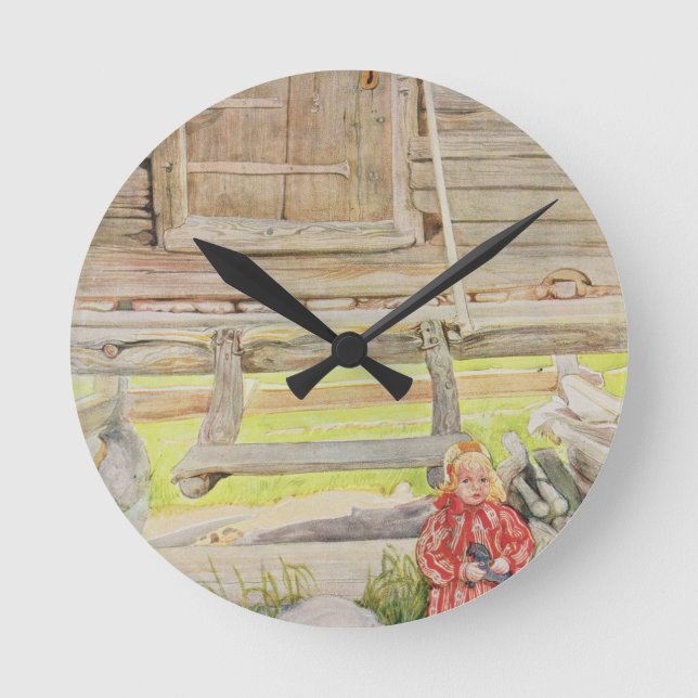The Old Lodge, from a commercially printed portfol Round Clock (Front)