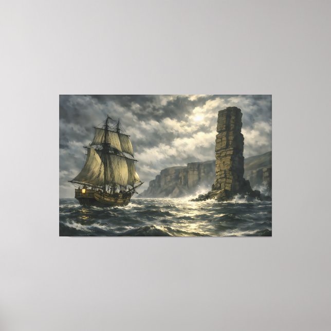 The Old Man of Hoy by BurnsInHell Canvas Print (Front)