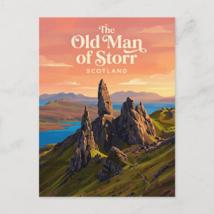 The Old Man of Storr Scotland Postcard