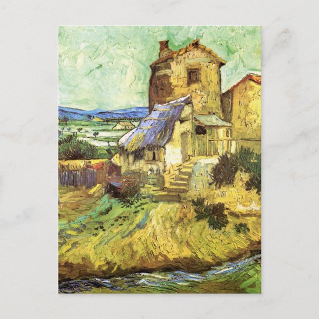 The Old Mill by Vincent van Gogh Postcard (Front)