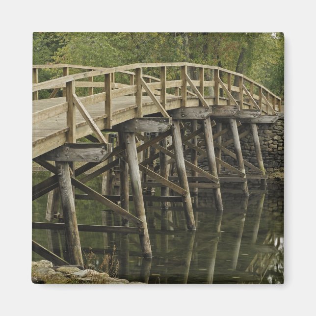 The Old North Bridge, Minute Man National Magnet (Front)