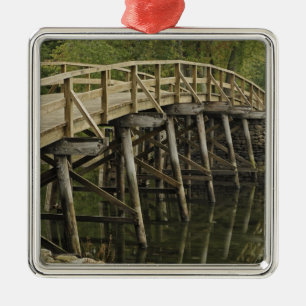The Old North Bridge, Minute Man National Metal Tree Decoration