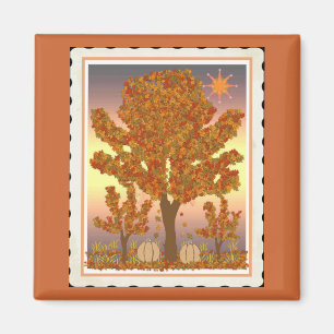THE OLD OAK TREE MAGNET
