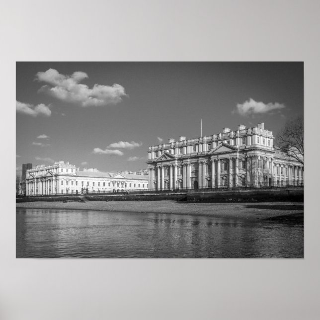 The Old Royal Naval College, Greenwich, England Poster (Front)