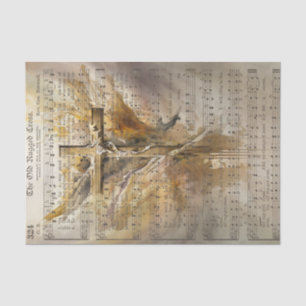 The old Rugged Cross Tissue Paper