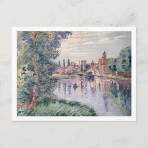 The Old Samois, c.1900 (oil on canvas) Postcard