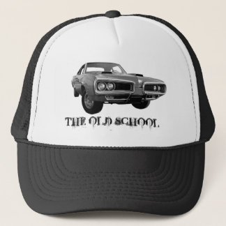 THE OLD SCHOOL CAR TRUCKER HAT