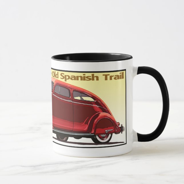 The Old Spanish Trail - Historic Auto Trail Mug (Right)