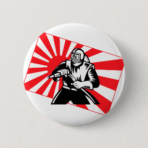 The Old Tokyo Sandblaster 6 Cm Round Badge