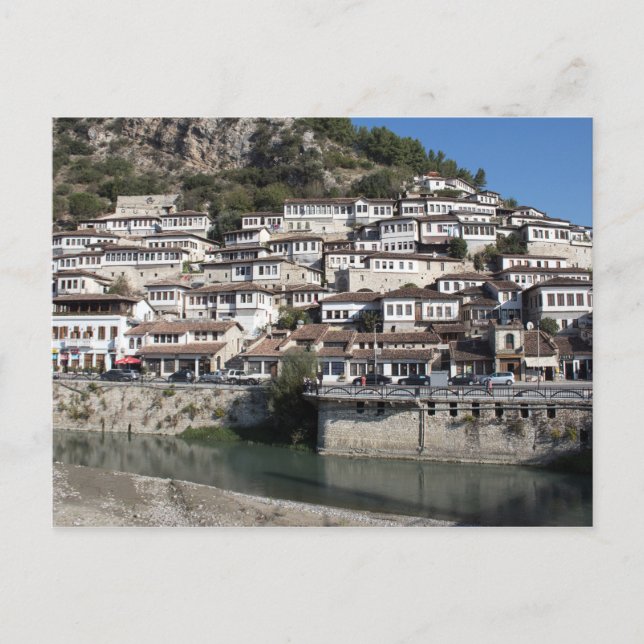 The old town of Berat, Albania Postcard (Front)