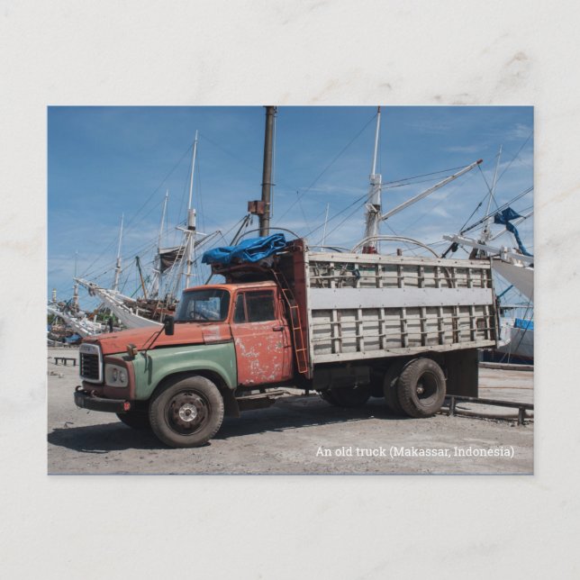 The Old Truck Postcard (Front)