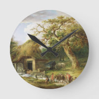 The Old Water Mill, 1790 (oil on canvas)