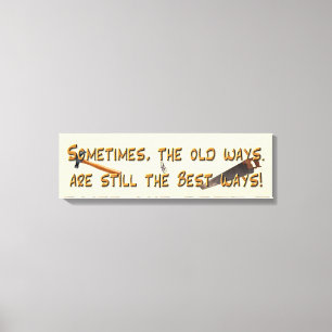 The Old Ways Canvas Print