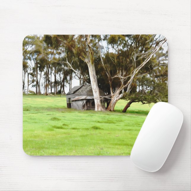 The Old Wooden Shack  Mouse Pad (With Mouse)