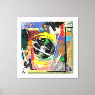 The Ole' Record Player Canvas Print