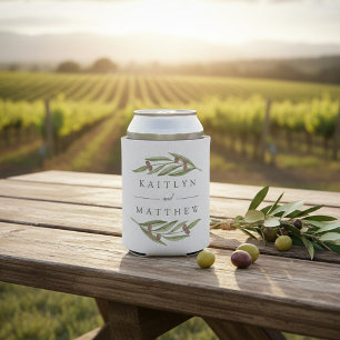 The Olive Branch Wedding Collection Can Cooler