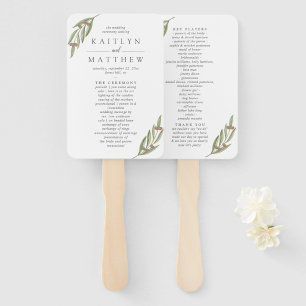 The Olive Branch Wedding Collection Hand Fan
