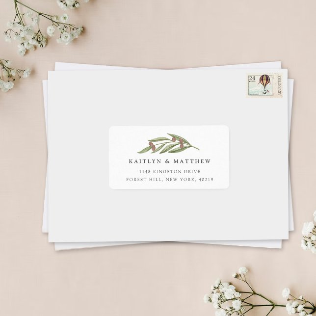 The Olive Branch Wedding Collection Label (Creator Uploaded)