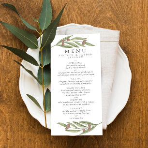 The Olive Branch Wedding Collection Menu