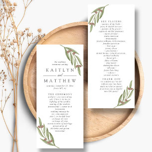 The Olive Branch Wedding Collection Programme