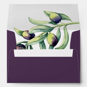 The Olive Grove   wedding Envelope