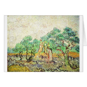 The Olive Orchard - Vincent Van Gogh (1889)