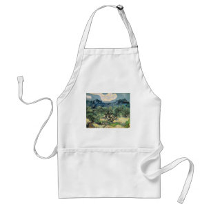 The Olive Trees, Vincent van Gogh Standard Apron