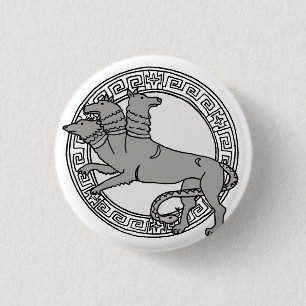 The Olympians! Hades / Pluto symbol badge