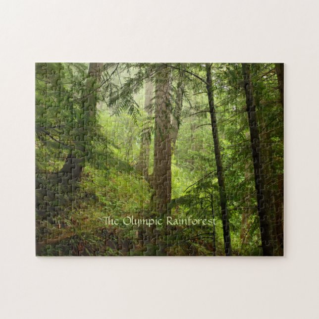 The Olympic Rainforest Photo Jigsaw Puzzle (Horizontal)