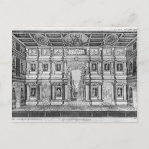 The Olympic Theatre at Vicenza Postcard