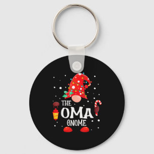 The Oma Gnome Matching Family Christmas Gnome Paja Key Ring