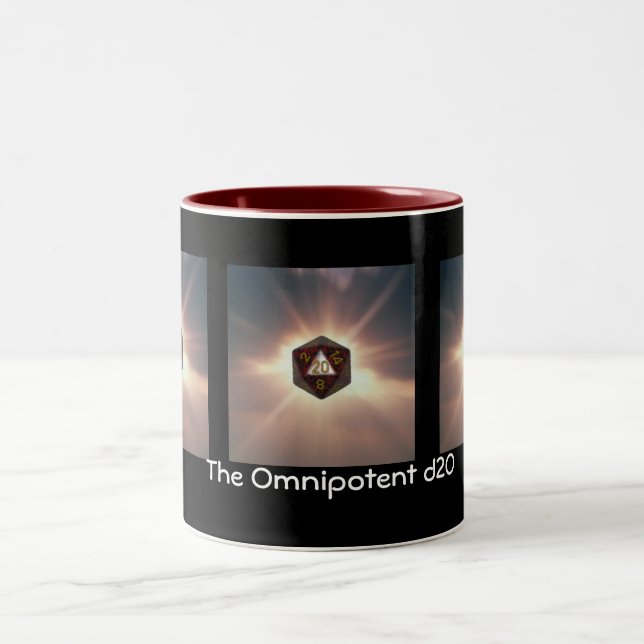 The Omnipotent d20 - Mug (Center)