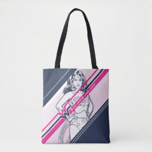 The One And Only Wonder Woman' Retro Graphic Tote Bag