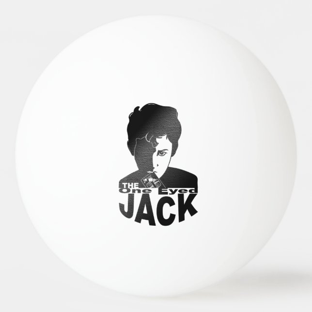The One Eyed Jack Ping Pong Ball (Back)