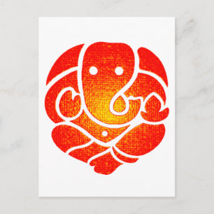 THE ONE GANESH POSTCARD